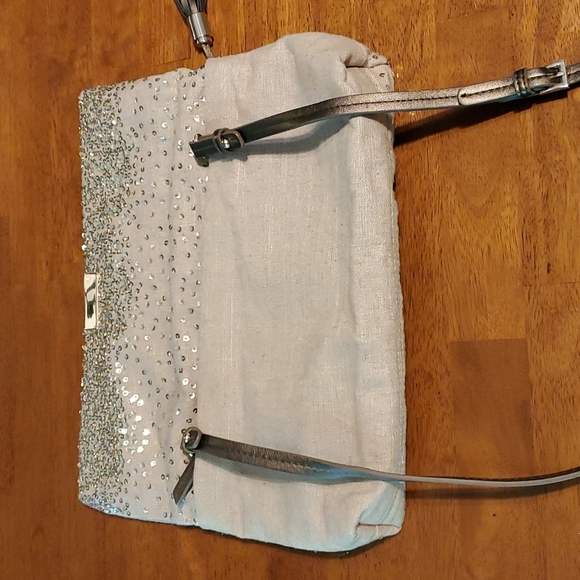 🤎The Limited🤎Khaki, cross-body with sequins. - Picture 13 of 13